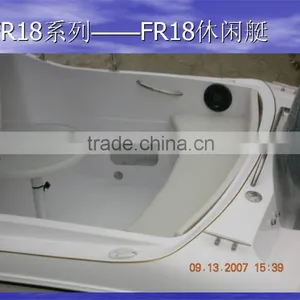 UF18 Fiberglass High Speed Small Cabin Outboard Engine Yacht Quality Choice Most Popular thumbnail-5