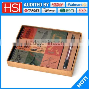 Wholesale Printed Cardboard Cover Paper Custom Notebook thumbnail-1