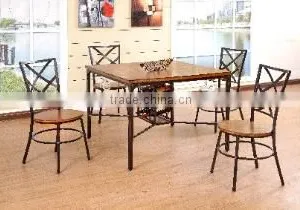 Modern Restaurant Table and Chairs Luxury Dining Room Furniture thumbnail-1