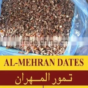 Diced Chopped Dates Bulk Pack - HACCP KOSHER Certified Rolled in Rice Flour, Size 8-10mm by GNS Pakistan thumbnail-1