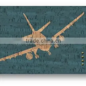 Hot Sale Printed Airplane Cork Board thumbnail-2