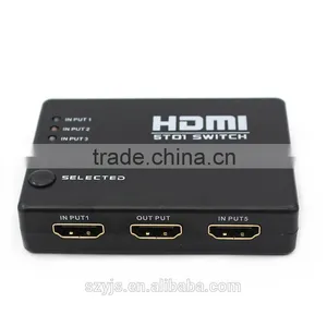 HDMI V1.4 4K 2K and HDMI V1.3 1080P Supported 5X1 Mini HDMI Switch thumbnail-2
