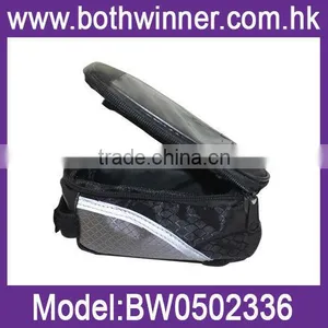 Waterproof Bicycle Cycling Front Tube Pannier Rack Bag thumbnail-1