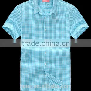T-shirt Yarn Plaids Mens Polyester Cotton Blend Yarn for Shirt Weaving thumbnail-1