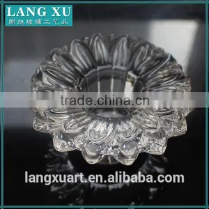 LX-Z164 Flower Petals Design Daisy Crystal Candle Holder thumbnail-2