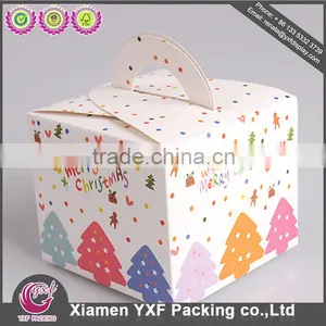 Christmas Party White Paper Box + White Ribbon thumbnail-4