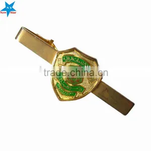 China Manufacture Custom Logo Enamel Tie Clips Suits thumbnail-3