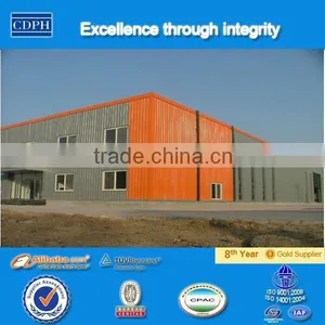 Prefab House,Prefab House for Workshop, Warehouse, Dinning Hall, Steel Structure Modular Building thumbnail-1
