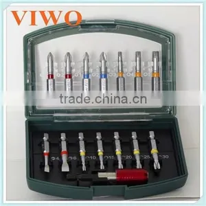 15pcs With Colour Circle and Quick Release s2 Bit Holder Bit Sets thumbnail-2