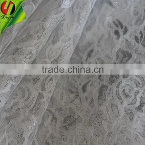 Knit Fabric With Silver 11001 Types of Lace Fabric thumbnail-4