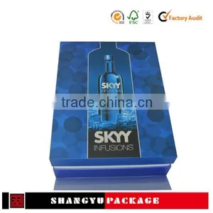 Digital Printing Custom 6 Bottle Cardboard Wine Box thumbnail-6