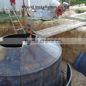 China Brand Puxin Easy to Maintain Household 4m3 Biogas Anaerobic Digester thumbnail-3