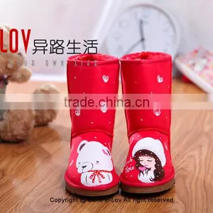 2015 Hot Sales High Quality and Cheap Women Winter High Boots thumbnail-3
