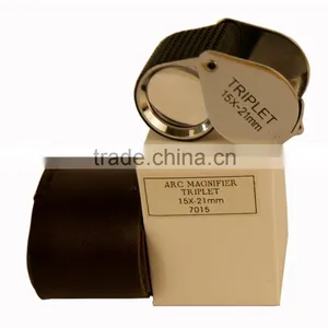 Nice Appearance and Small Package 10X,15X,20X,30X Heart Loupe With Leather Bag thumbnail-1