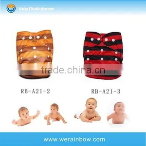 All in One Cloth Diaper Bamboo Charcoal for Baby thumbnail-1