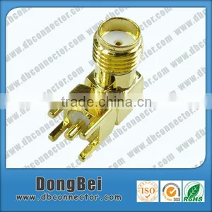 50ohm Female Right Angle Sma Waterproof Connector thumbnail-1