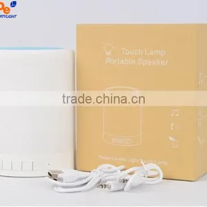 LED Rechargable Camping Lantern With Bluetooth Speaker Color Changing and Touch Sensor Mini Music Lamp thumbnail-6