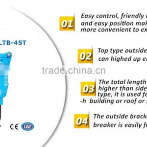 CE Standard BLTB45 Top Type Hydraulic Breaker thumbnail-2