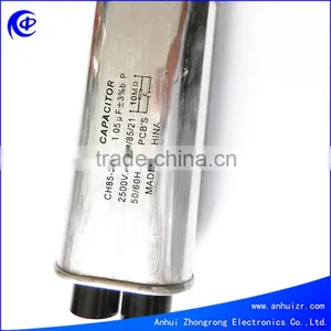 0.70uf 0.95uf 1.00uf 1.20uf 1.23uf 1.30uf Capacitor 2500vac 1.23uf Capacitor thumbnail-1
