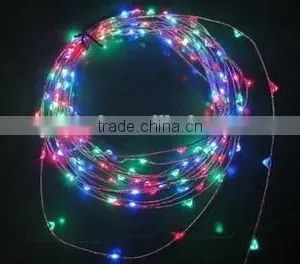 Shenzhen Factory Indoor IP65 Waterproof Multi Color Led Copper Wire String Light thumbnail-6