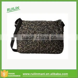 True Messenger Army Cheetah Crossbody Bag Leopard Print Satchel Bag Pantherine Message Shoulder Bags With Magnetic Snap Closure thumbnail-1