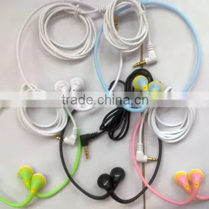 Color Silicone Beautiful Neck Hang Earphones for Girls thumbnail-2