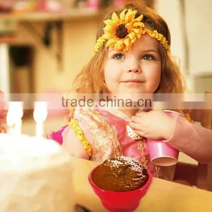 Kitchenware BPA Free Non-toxic Folding Design Silicone Baby Bowl thumbnail-2