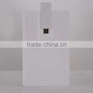 China Card OTG Usb,factory Price Business Card OTG Usb Flash Drive With Dual Usb, 2015 Credit Card OTG Usb Flash Drive thumbnail-2