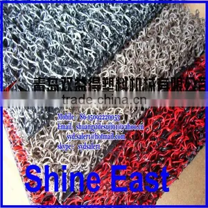 PVC Foam Backing Mat Machine/coil Mat Production Line/double Color Coil Mat Making Machine thumbnail-1