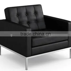 Replica Florence Knoll Modern Design Leather Sofa thumbnail-2