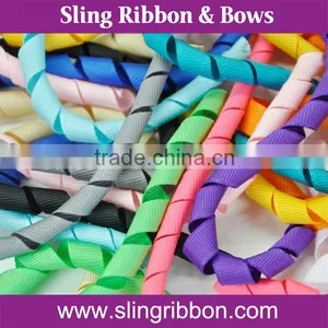 Factory Wholesale Solid 9mm Grosgrain Korker Ribbon thumbnail-1