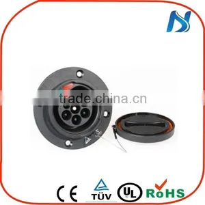 New Products IEC 62196 Vehicle Side EV Charging Socket / Inlet Type 2 Charging Electrical Socket thumbnail-5