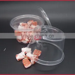 PET Products Disposable Plastic Food Container for Chocolate and Candy,transparent 500ml thumbnail-3