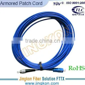 Indoor Armored Fiber Optic Jumper thumbnail-1