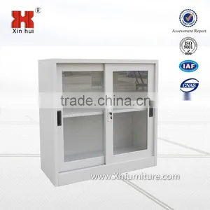 Sliding Glass Door Steel Small Cabinets for Office thumbnail-4