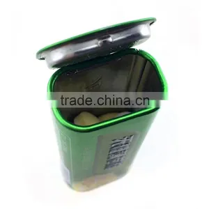 Small Hinged Packaging Mint Tin Box thumbnail-1