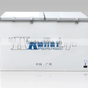 550L Double Doors Chest Deep Freezer BD-550 thumbnail-1