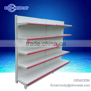 Double-sided Feature Supermarket And Pharmacy Display Rack Shelf thumbnail-2