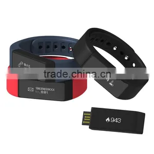 2016 I5 Plus Smart Bluetooth 4.0 Watch IP67 Sleep Monitoring Sports Tracking Wristband Call Message Reminding Sedentary Alert thumbnail-5