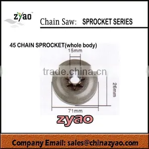 45cc Chain Saw Clutch Drum Sprocket, 45chain Sprocket, Spare Parts for 45cc Gasoline Chain Saw thumbnail-1