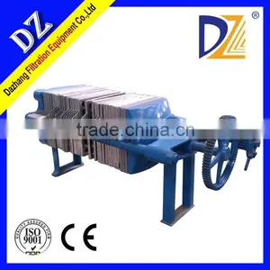 High Pressuse Manual Cast Iron Filter Press thumbnail-1