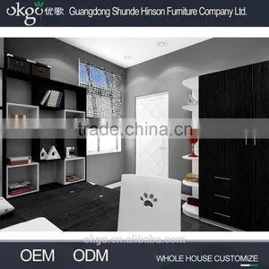 Melamine Board Bookshelf, Book Case,wall Bookcase thumbnail-6
