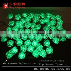 Waterproof Color Changing Rose Flower Party Garden Lawn LED Christmas Light thumbnail-4