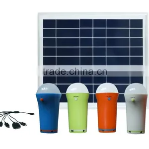 Renewable Solar Led Lamp/solar Home System for 3w Led Lights /portable Solar Lighting Kit With Lithium Battery thumbnail-1