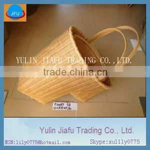 Handmade Weaving Hot Sale Honey Colour Wood Chip Basket thumbnail-1