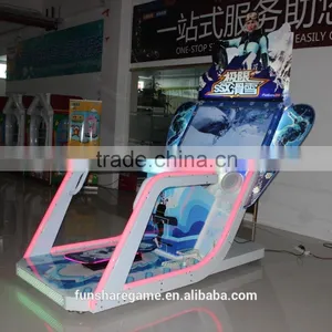 Indoor Coin-Operated Games Dynamic Simulator Skiing Machine Arcade Game Machine For Shopping Mall thumbnail-4