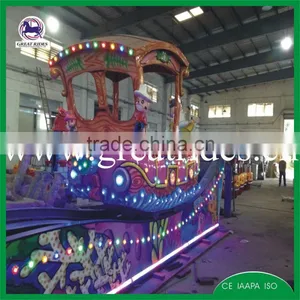 Kids Carnival Rides Rotary Mini Flying Car Ride for Sale thumbnail-1