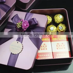 Cheap Custom Made Metal Christmas Tin Box thumbnail-2
