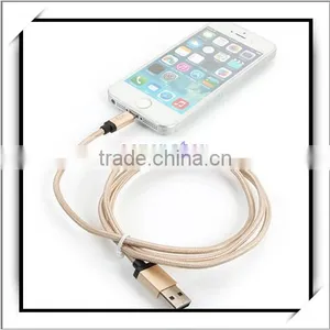For IPhone For IPad USB Date Cable Transmission Cable Date Cable USB Cable 1M Golden thumbnail-1