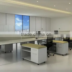 Modern Workstation Office Furniture Measurement (DIA-Series) thumbnail-1